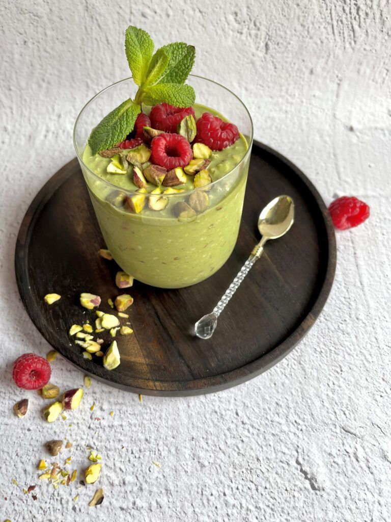 matcha overnight oats