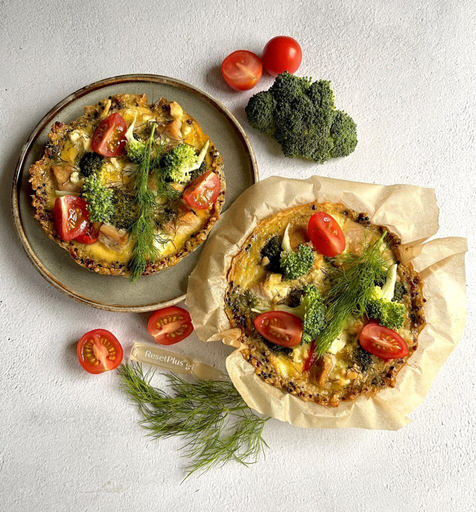 quinoa quiche